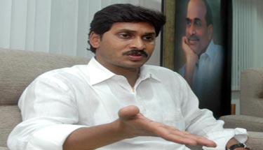 YSR Congress party leader Y.S. Jaganmohan Reddy