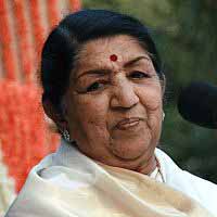 Lata launches music label with bhajan album