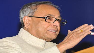 Finance Minister Pranab Mukherjee