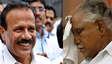Sadanand and Yeddyurappa
