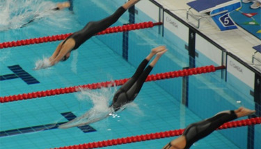 swimming team to train in Germany for Olympics