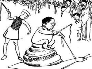 ambedkar cartoon row