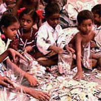 Children forced into hazardous firecrackers making