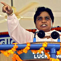 Mayawati attacks SP government over law and order