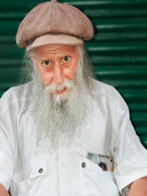 old man and the hills
