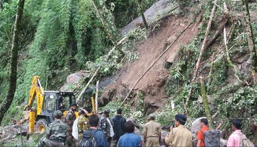 21 dead,8 missing in Sikkim floods