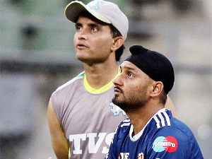 sourav ganguly and harbhajan singh