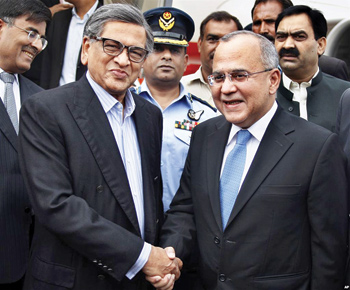 SM Krishna-Salman Bashir